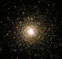 M 80, primjer kuglastog zvjezdanog skupa