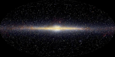 Sl. 2. Mlije�na Staza kako ju vidi COBE.